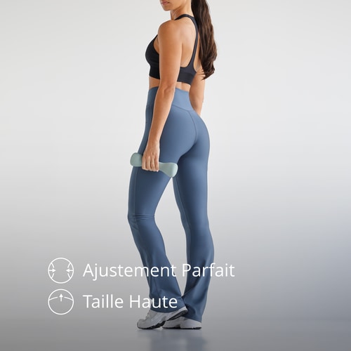 Essence High-Waist Flared Pants (2)