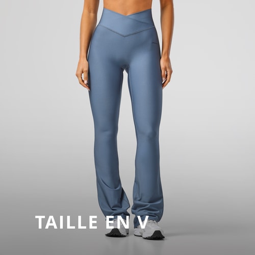 Essence High-Waist Flared Pants (3)