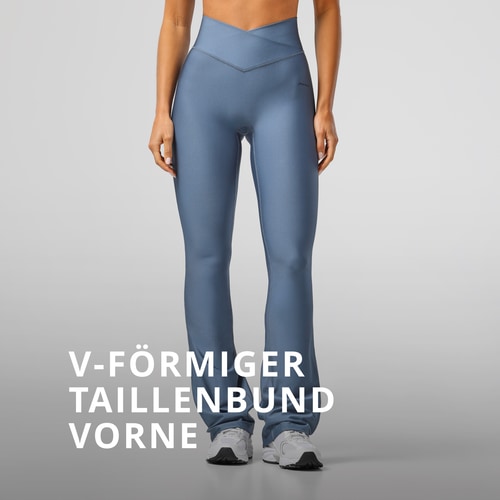 Essence High-Waist Flared Pants (3)