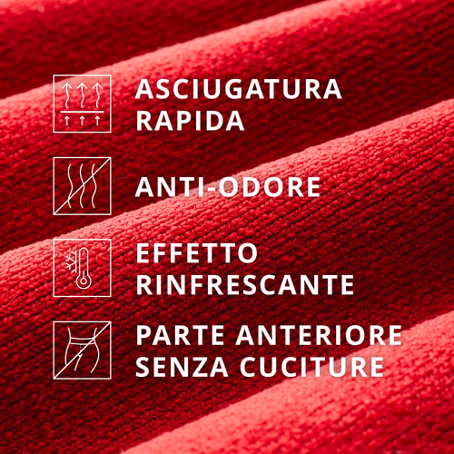 Pantaloncini a Vita Media Athleisure (3)