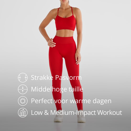 Athleisure Middelhoge leggings (2)
