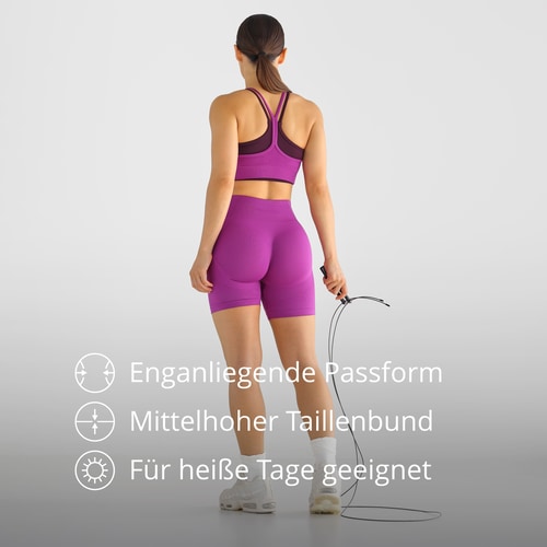 BFF Shorts mit mittelhohem Bund (3)
