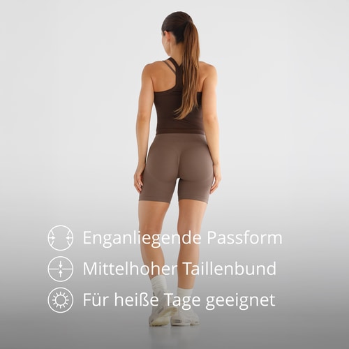 BFF Shorts mit mittelhohem Bund (3)