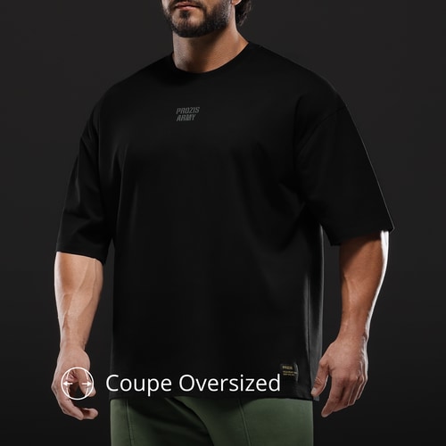 T-Shirt Oversized Army Defying (3)
