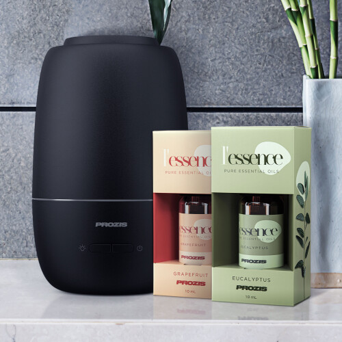 Humidificateur et Diffuseur d'Arômes Essence + 2x L'essence - huiles essentielles
