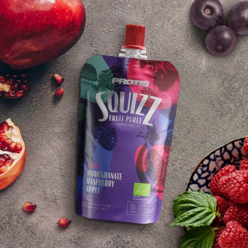 Squizz - Superfood Fruit Puree - Açaï, Grenade, Framboise et Pomme 100 g