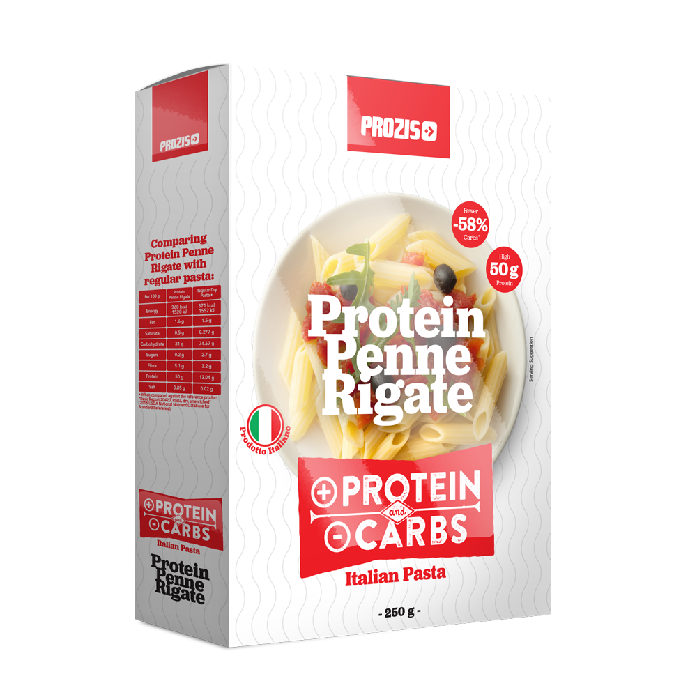 Protein Pasta Penne Rigate 250 g Bread & Pasta Prozis