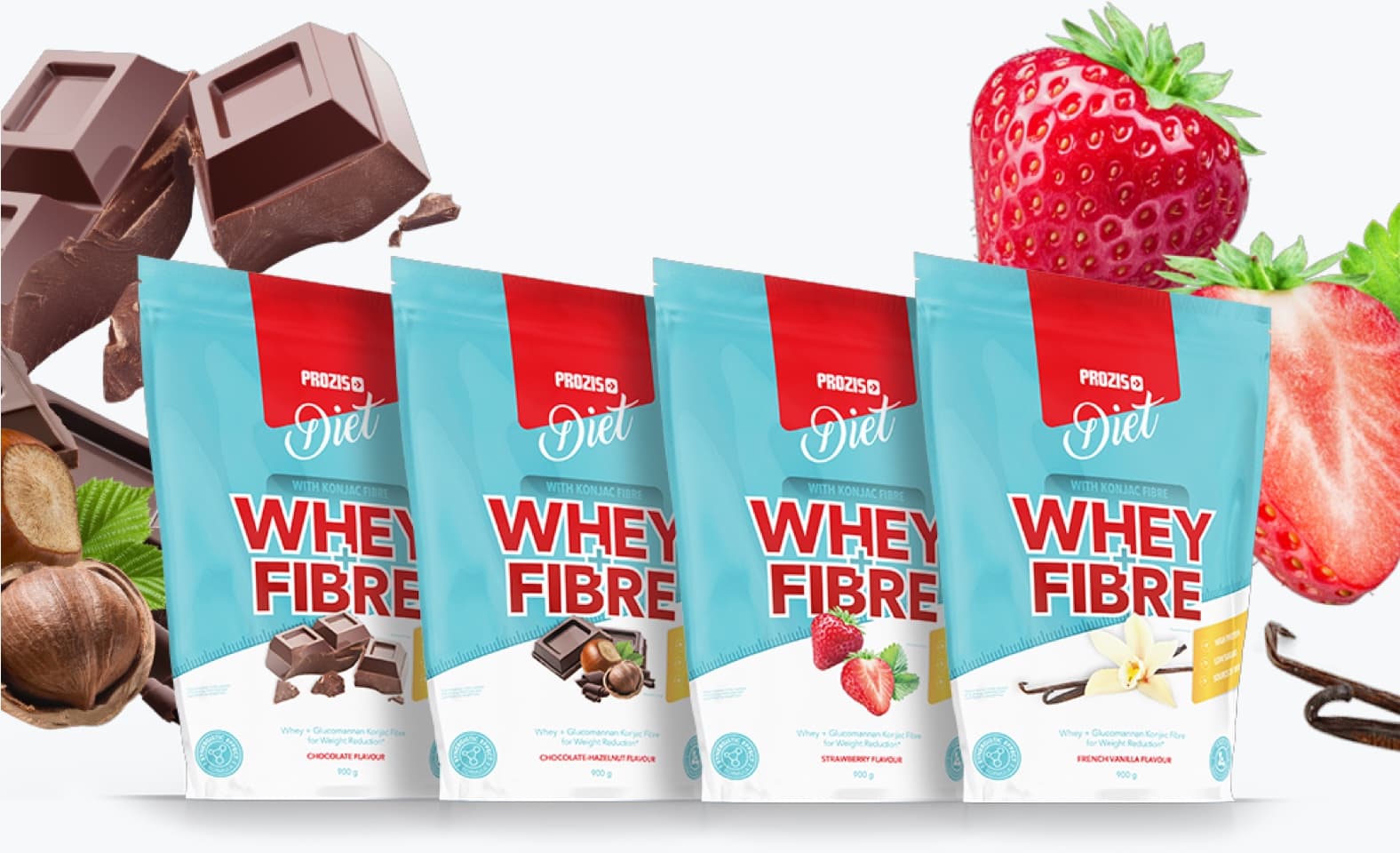 Prozis Diet Whey + Fibre 60 caps Prozis Diet Whey + Fibre