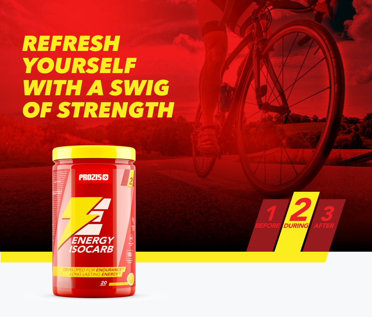 Prozis Energy IsoCarb - Isotonic Drink Energy IsoCarb - Isotonic Drink