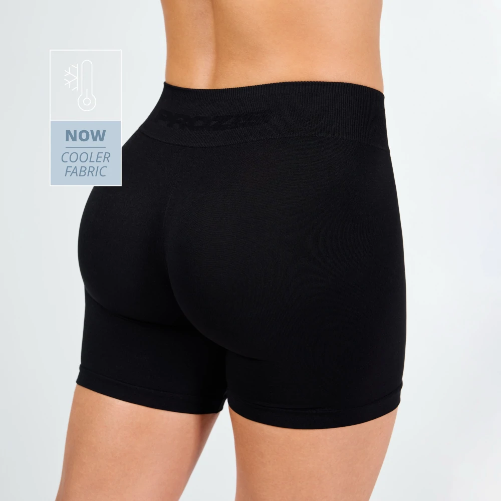 Athleisure Lage taille shorts (1)
