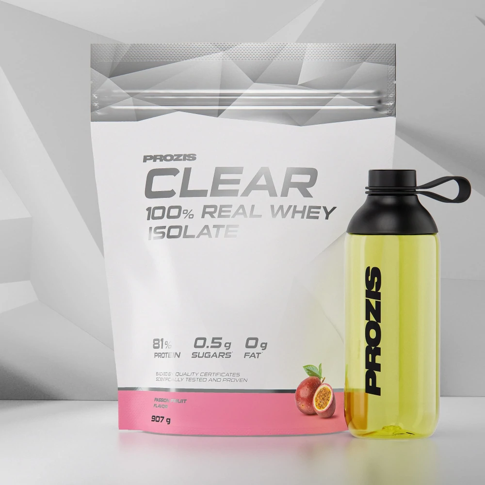 100% Real Whey Isolate Clear 907g (1)