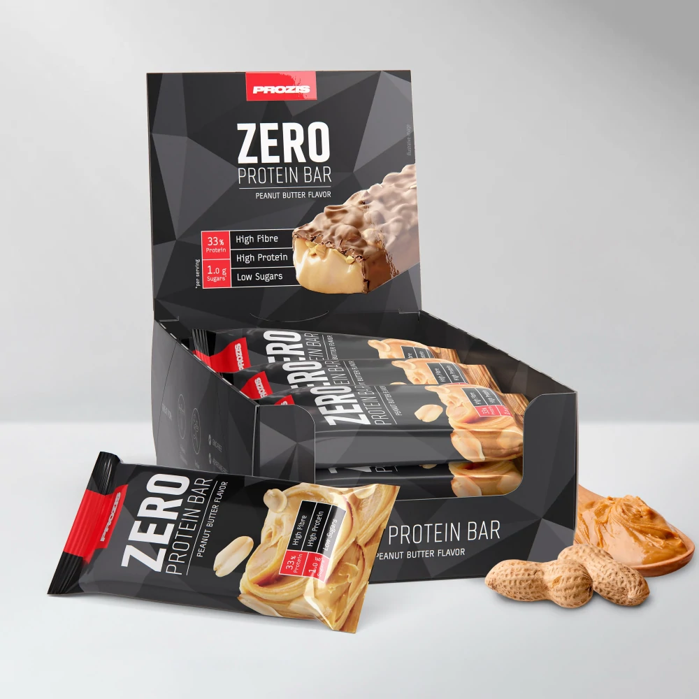 Zero Protein Bar - Niedriger Zuckergehalt x 12 (1)