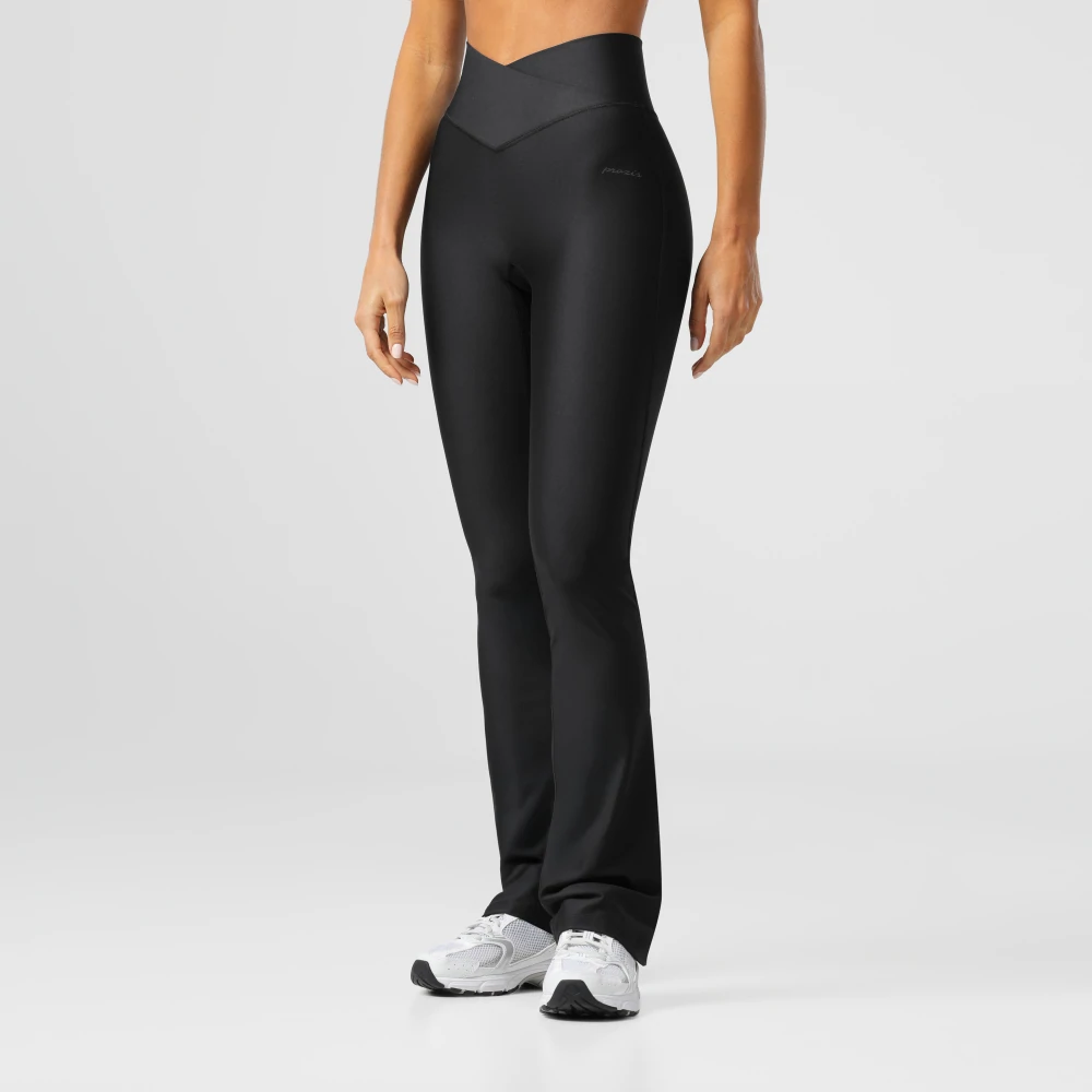 Essence High-Waist Flared Pants (10)