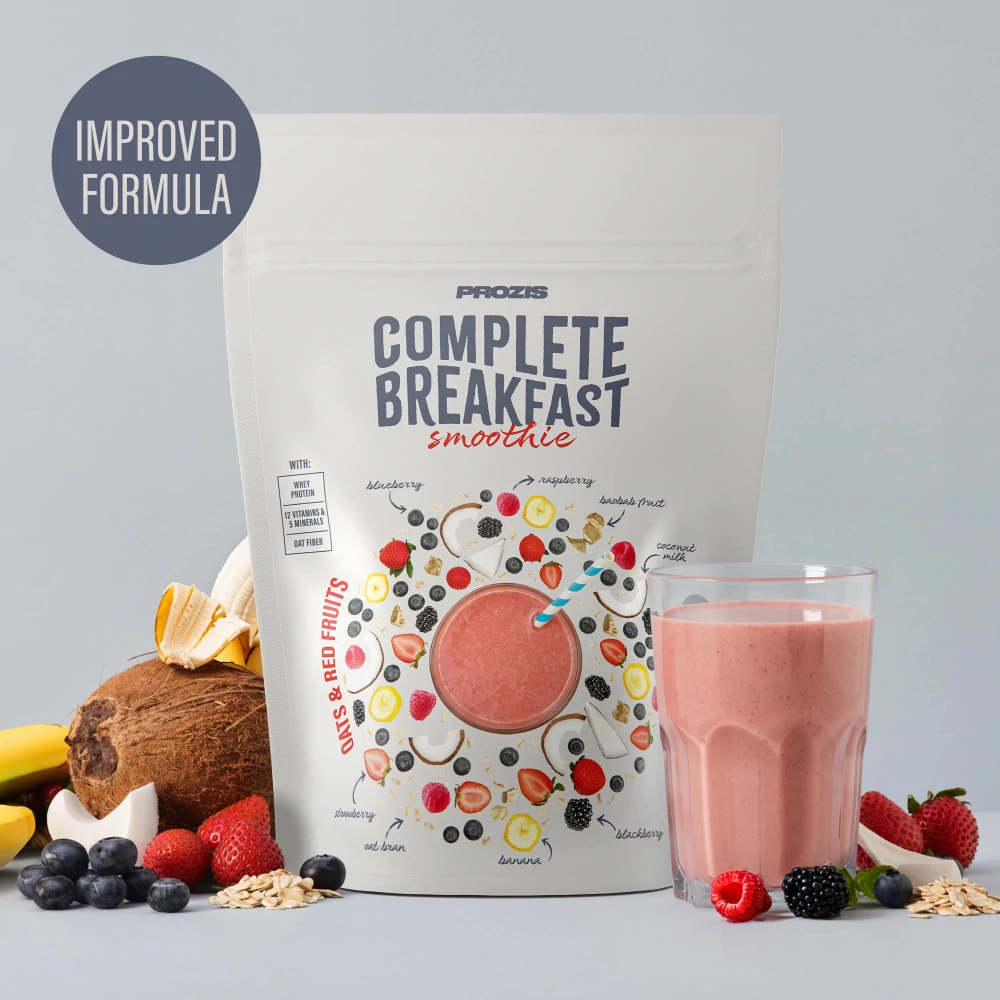 Complete Breakfast Smoothie - Avoine et Fruits Rouges 400 g (1)