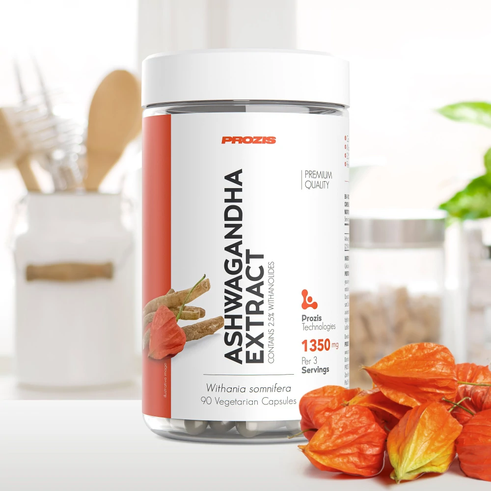 Extrait d'Ashwagandha 450 mg 90 gélules végétariennes (1)