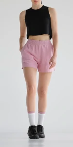 Athleisure Bauchfreies Top