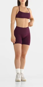 MuseFit Sport-BH mit überkreuzten Trägern am Rücken