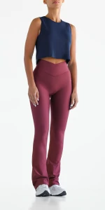 Athleisure Bauchfreies Top