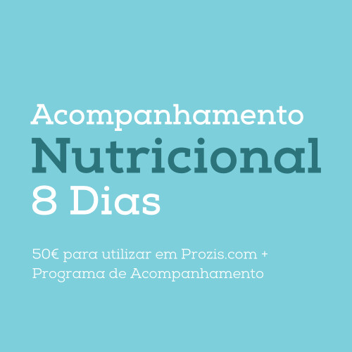 Pack Nutrição 8 Dias (50€ em Prozis.com + Programa de Acompanhamento)