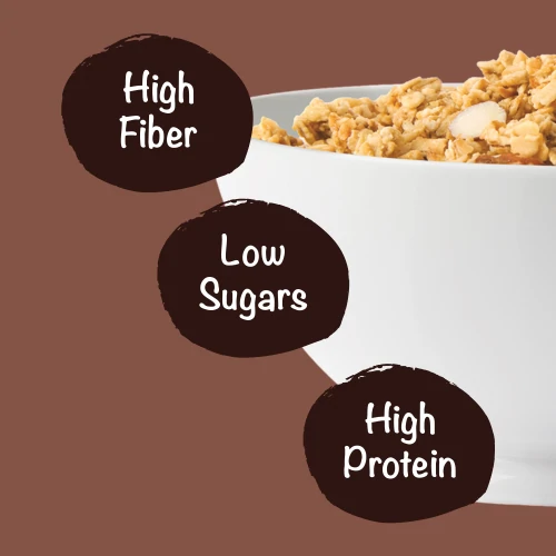 Protein Granola - Schokolade und Haselnüsse 275 g (4)