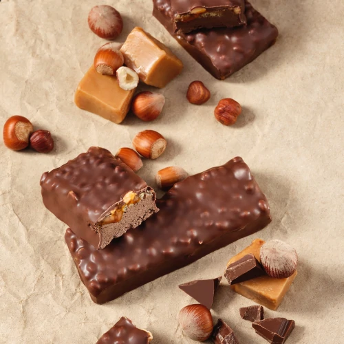 Protein Gourmet Bar 12 ct Chocolate & Hazelnuts (5)