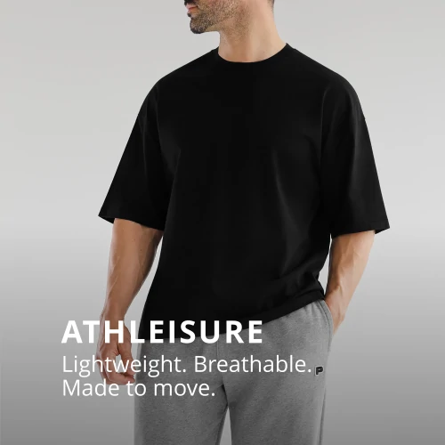 Athleisure Essential heren oversized T-shirt (5)