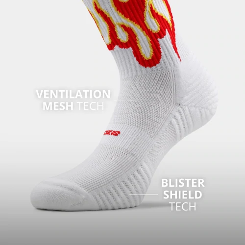 Flame On Crew Socks (2)