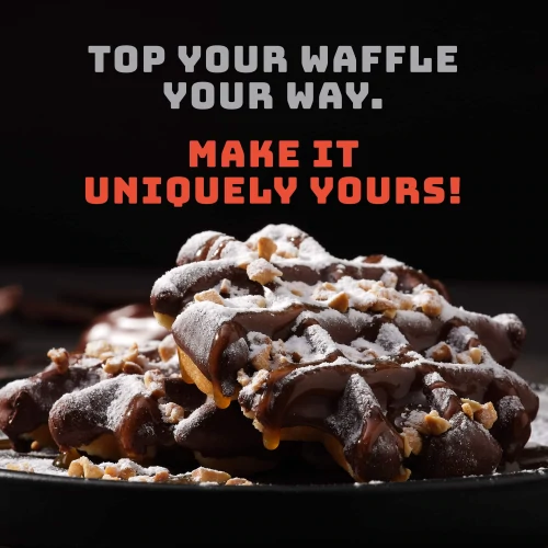 Eiwitrijke wafels (6 stuks) - chocolade (3)