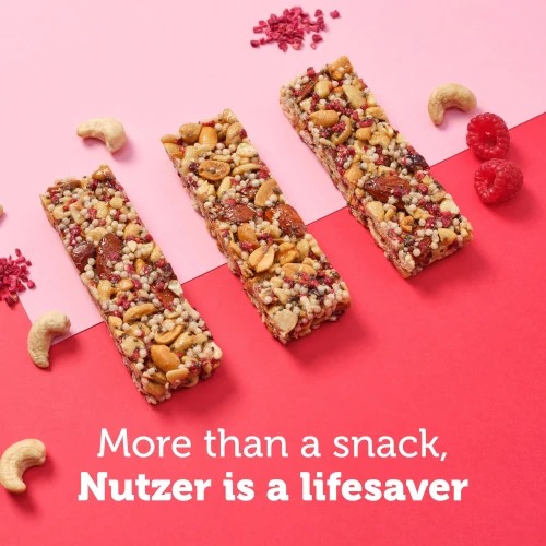 Nutzer Bar - Cashew & Framboos x 10 (10)