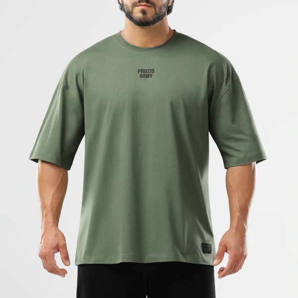 T-Shirt Oversized Army Defying