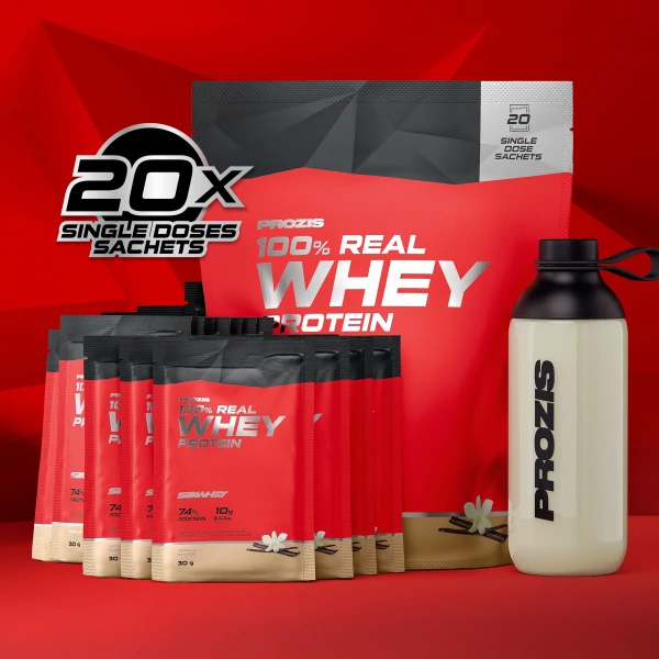 100% Real Whey Protein - 20 servings - Vanilla
