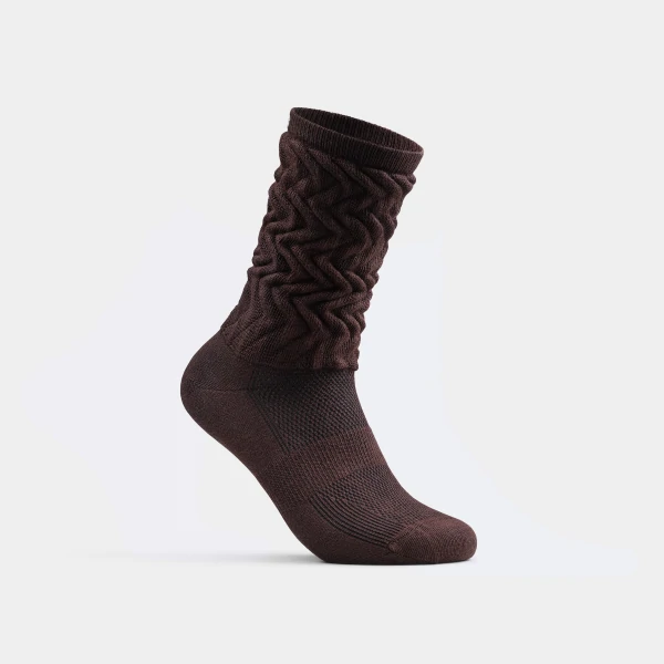 Scrunchie Over The Calf Socken
