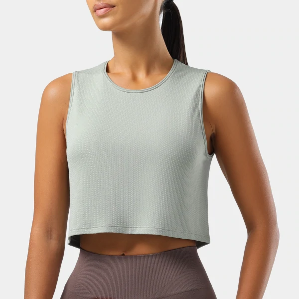 Athleisure Bauchfreies Top