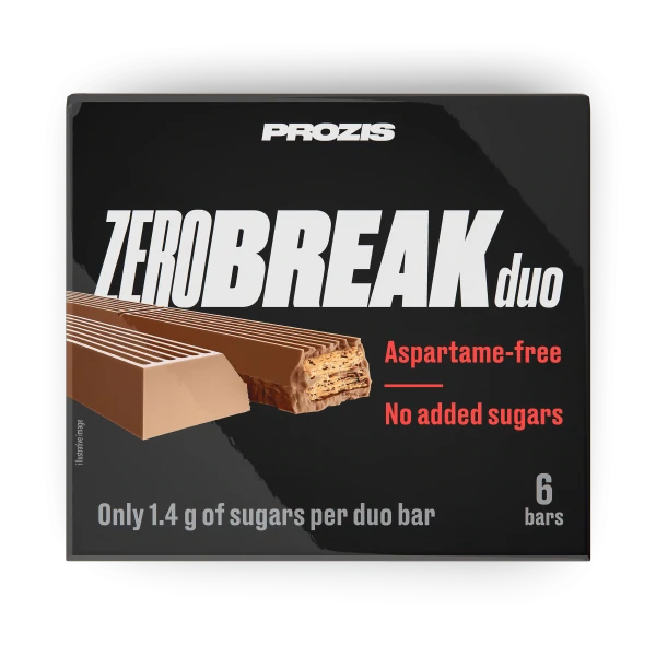 Zero Break Duo Milk Chocolate - 6 bars