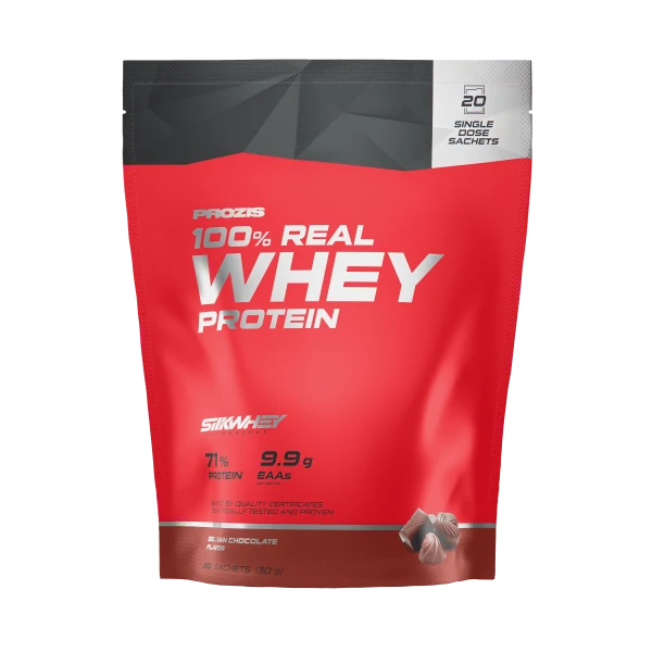 100% Real Whey Protein - 20 servings - Belgian Chocolate