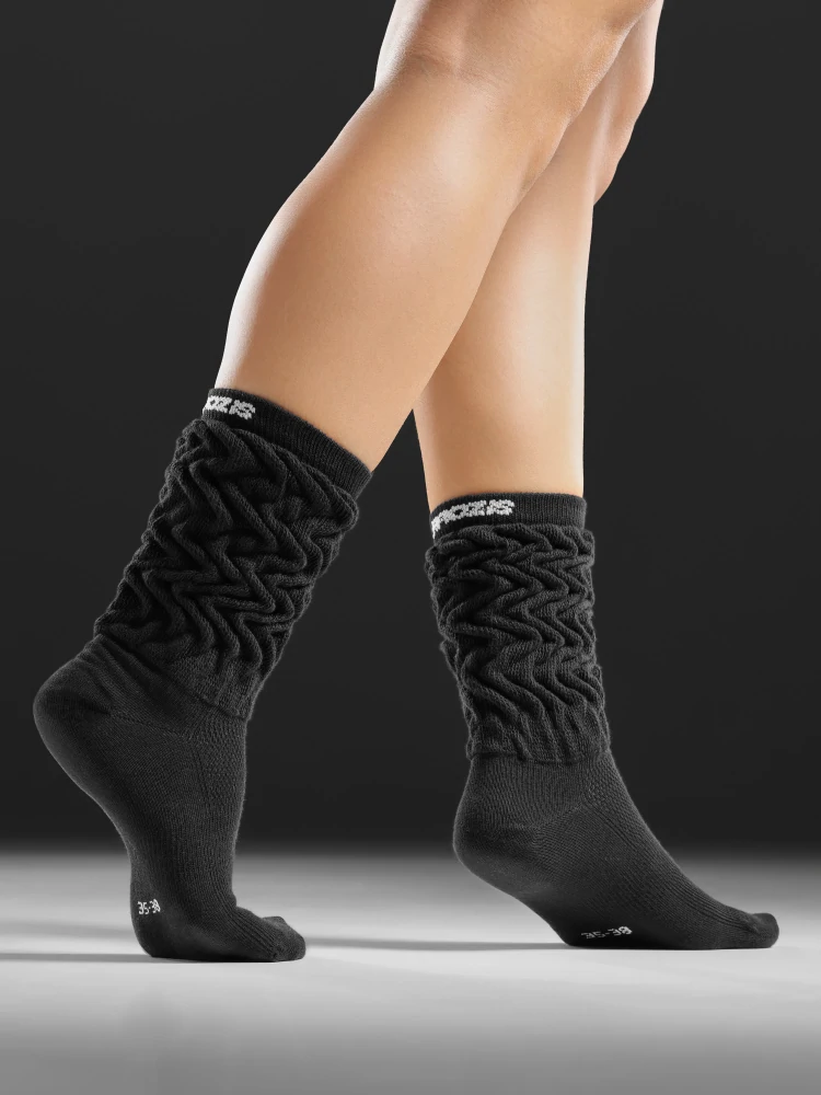 Scrunchie Over The Calf Socken (6)