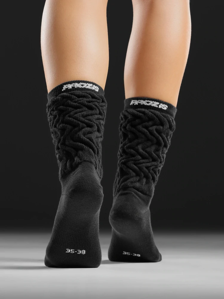 Scrunchie Over The Calf Socken (9)