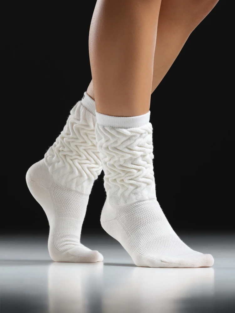 Scrunchie Over The Calf Socken (6)