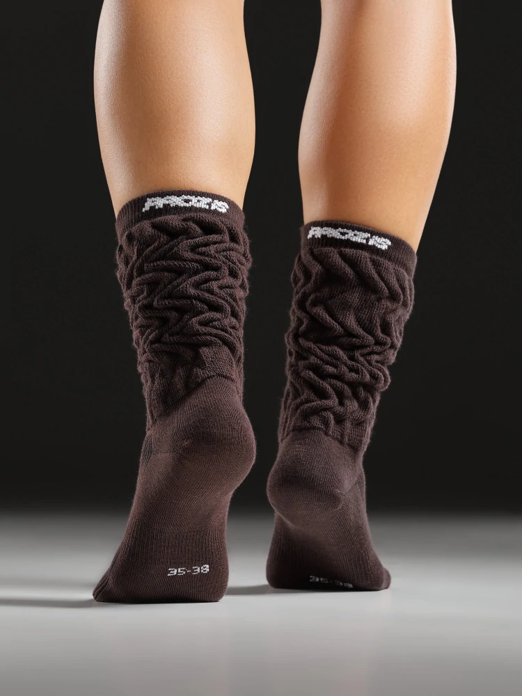 Scrunchie Over The Calf Socken (9)