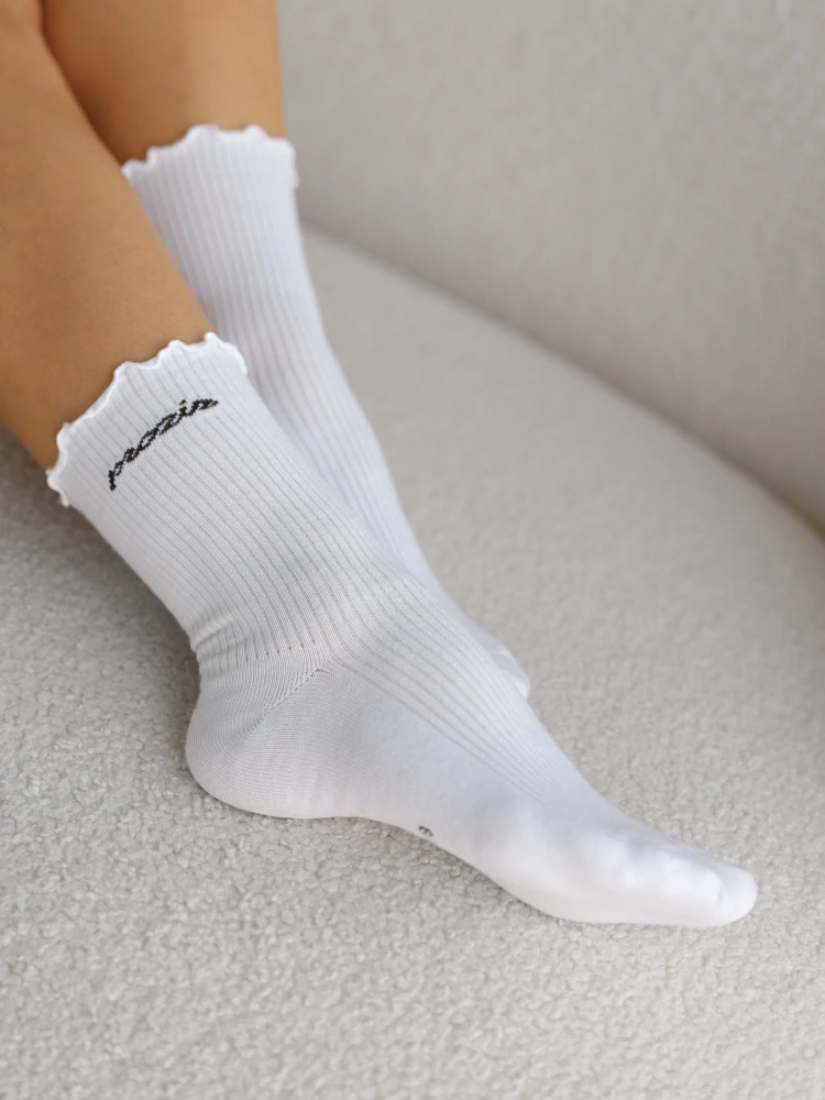 Κάλτσες αστραγάλου SoulSkin Ruffle (6)