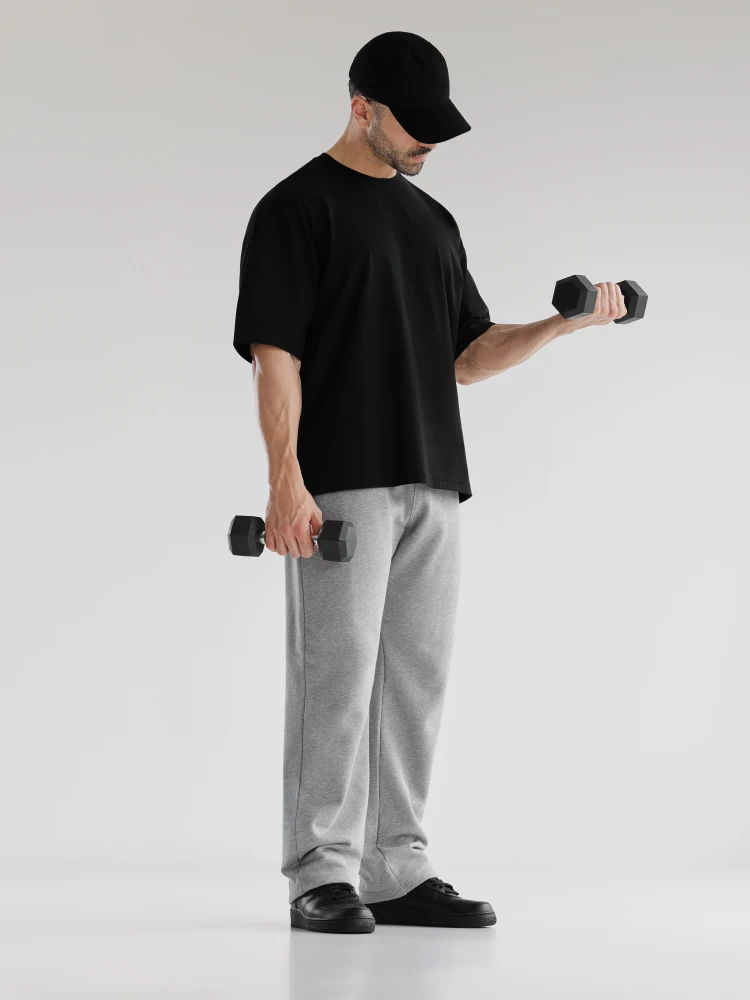 Athleisure Essential Men's Oversized T-Shirt (9)