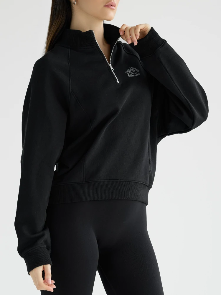 Sweat Demi-Zippé Athleisure (9)