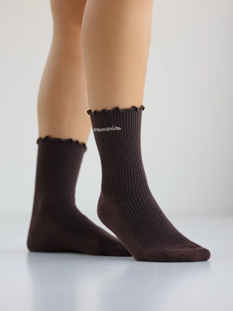 Κάλτσες αστραγάλου SoulSkin Ruffle (9)