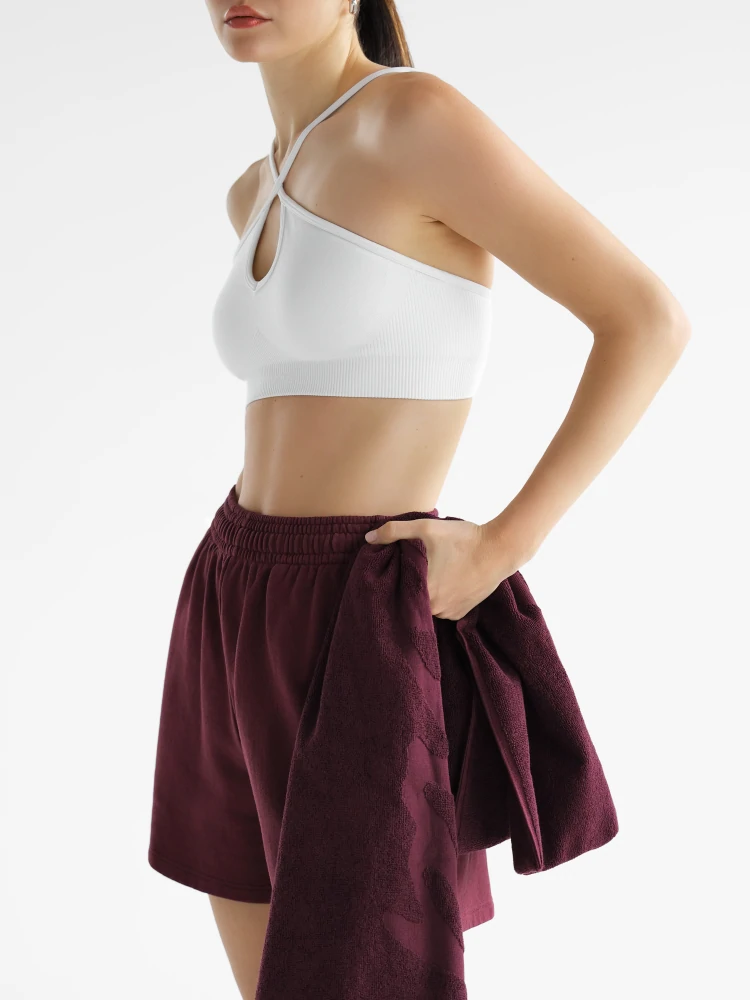 Brassière de Sport Croisée Devant Athleisure (9)
