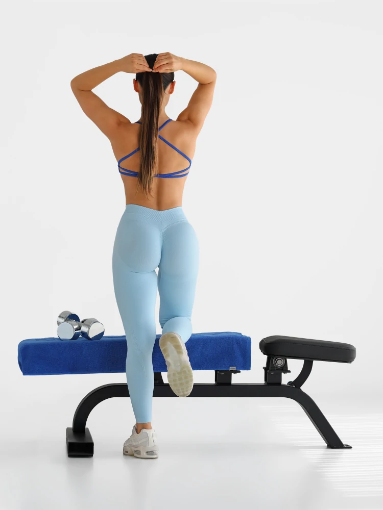 Legging Taille Mi-Haute Dos en V MuseFit (9)