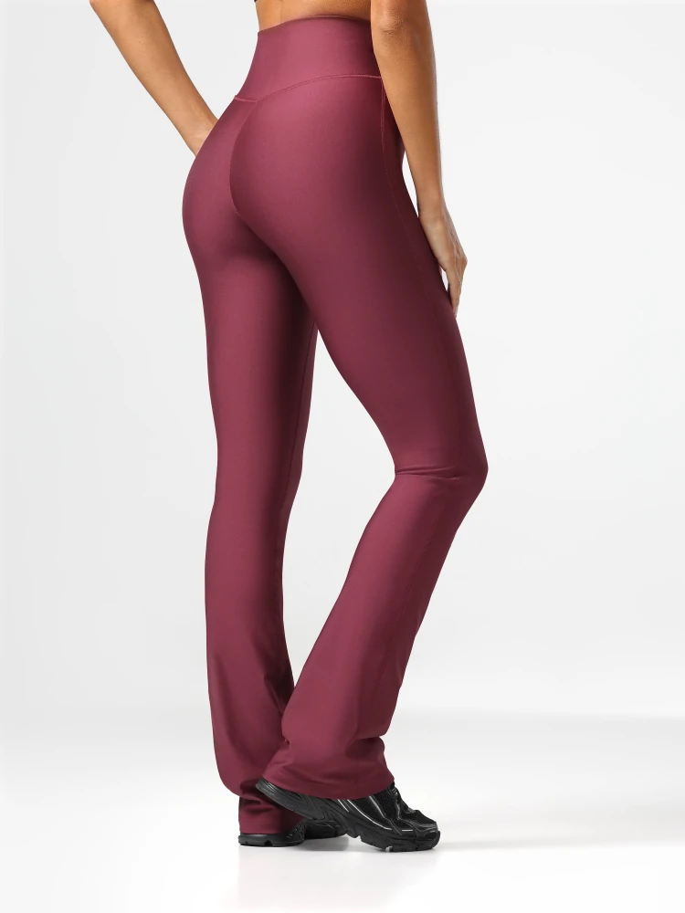 Essence High-Waist Flared Pants (7)