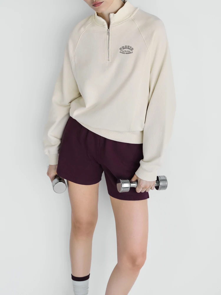 Sweat Demi-Zippé Athleisure (9)