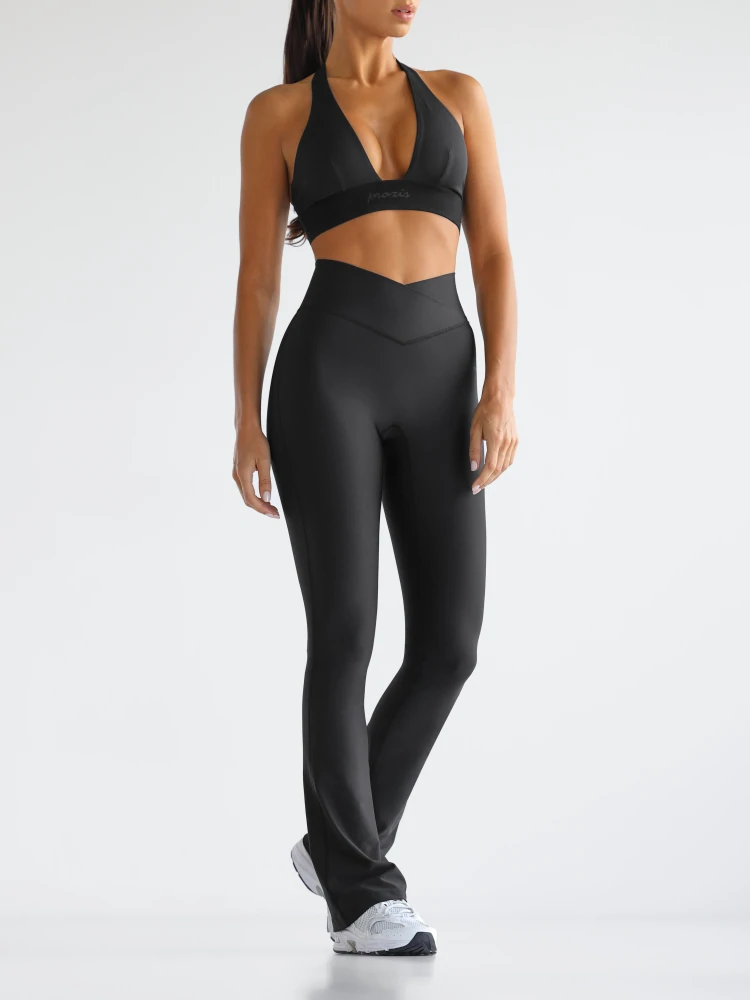 Essence High-Waist Flared Pants (6)