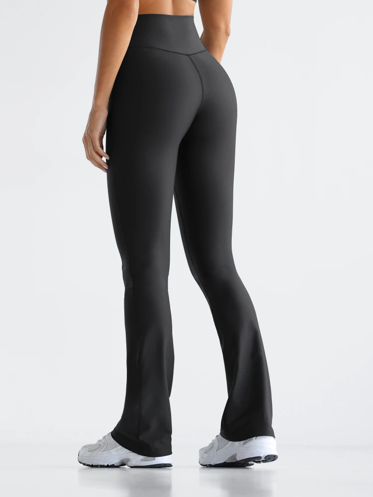 Essence High-Waist Flared Pants (7)
