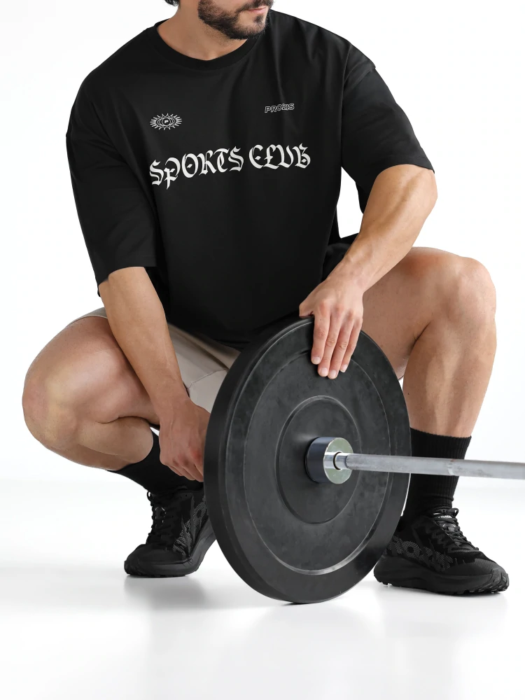 Sports Club Oversized T-Shirt (9)